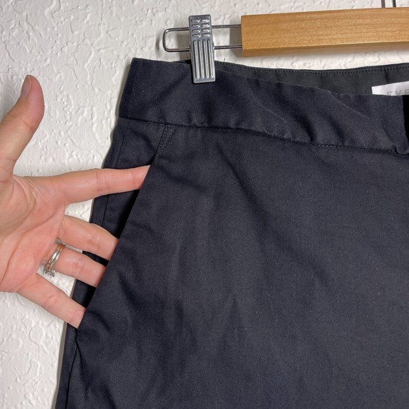 COPY - Everlane The Culottes Cropped Wide Leg Pants Women's Size 10 Black - Picture 4 of 13